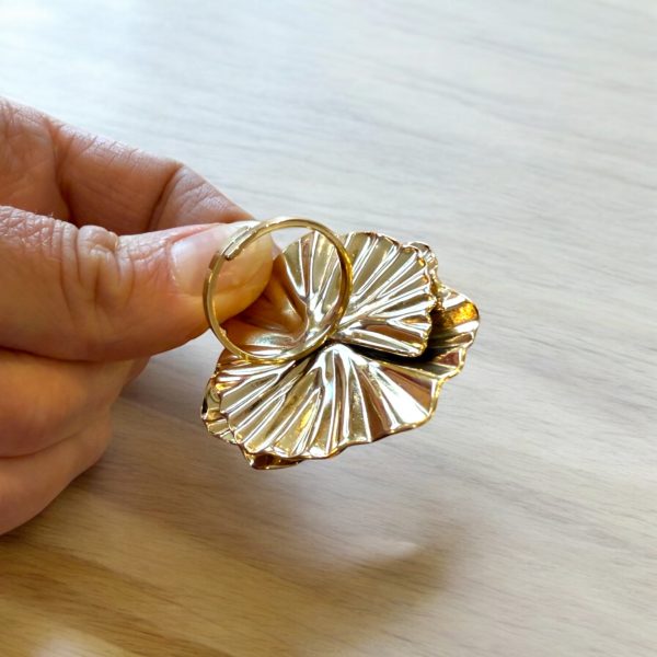 Bague hibiscus – Image 3