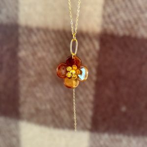 Sautoir Rose de Noël