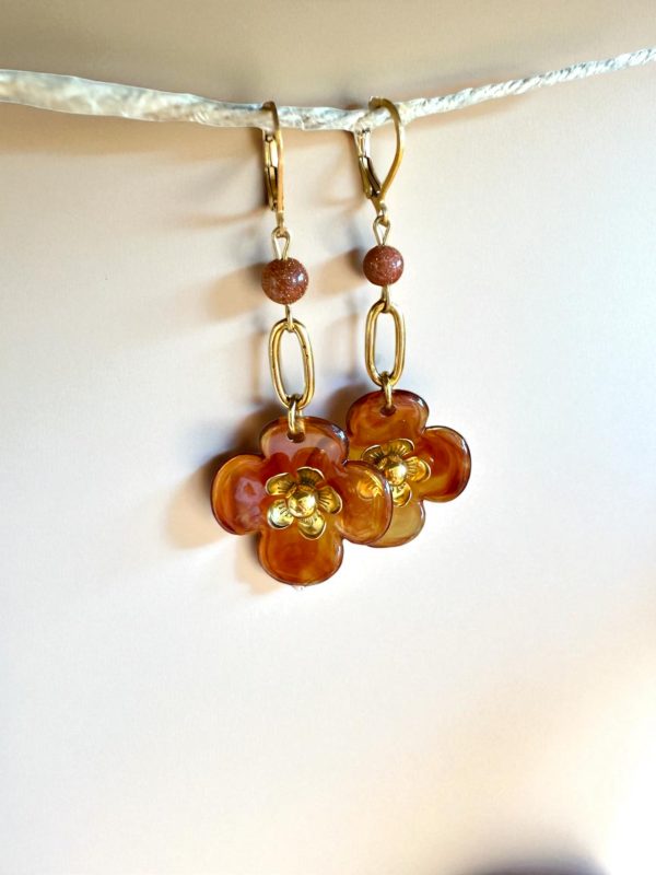 Boucles  Rose de Noël