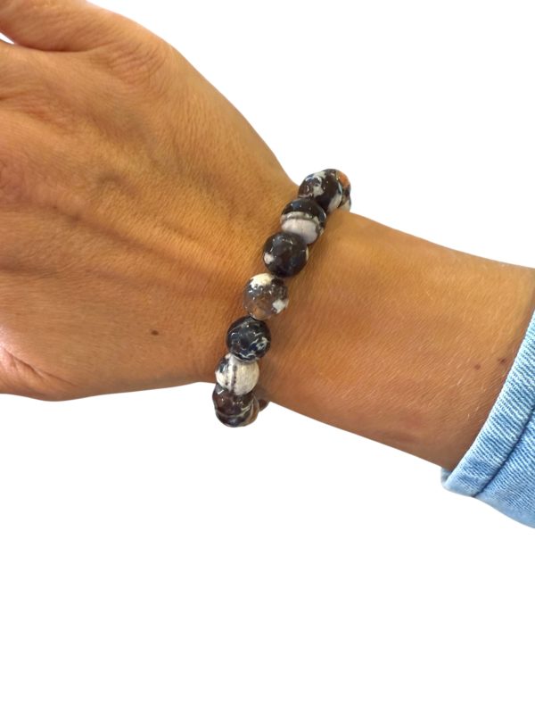Bracelet Pierre Marron Glacé