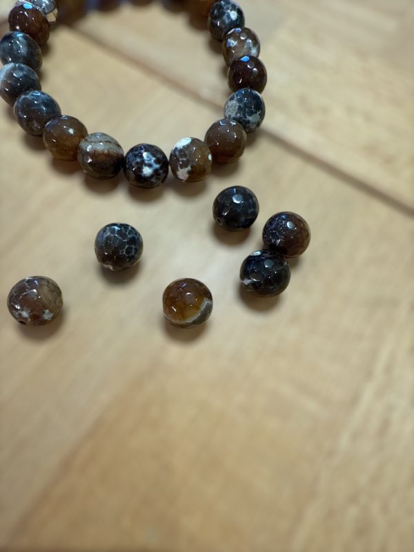 Bracelet Pierre Marron Glacé – Image 3